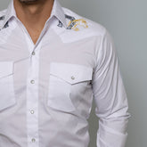Camisa Hannover Bord Herrad Blanca 220